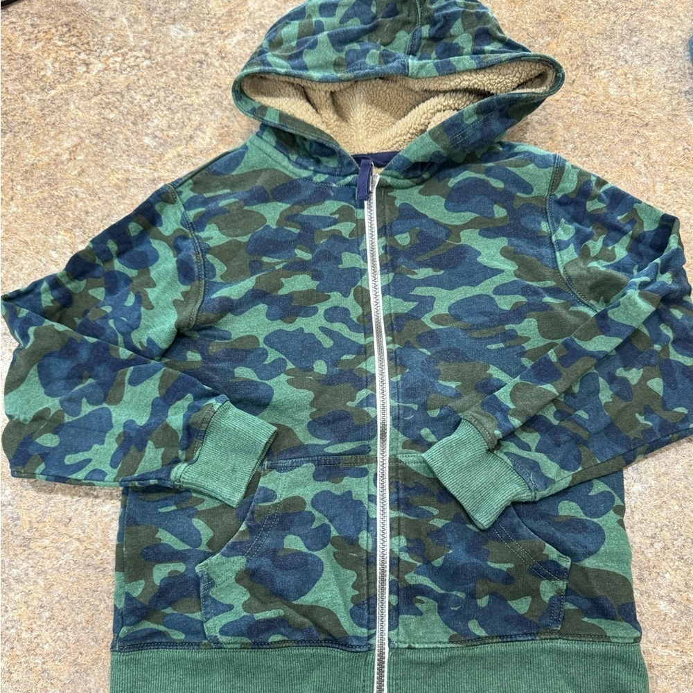 Hanna Andersson Faux Shearling Hoodie